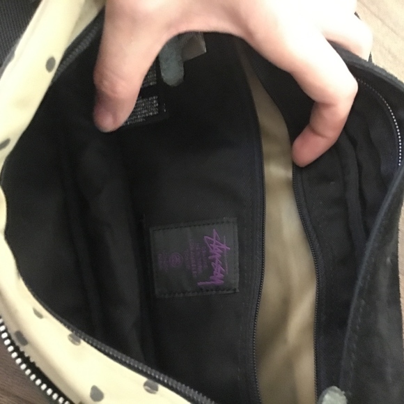 RARE Stussy x Masterpiece Polka Dot Belt Bag - Picture 6 of 7